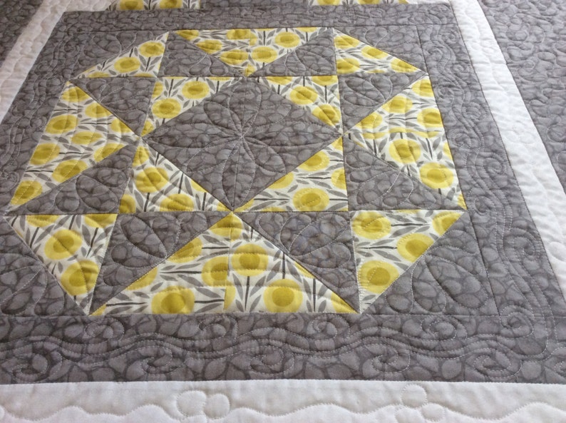 Lap Quilt with Pockets.