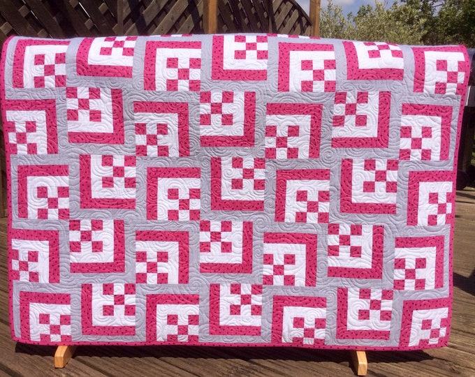Handmade baby quilt.