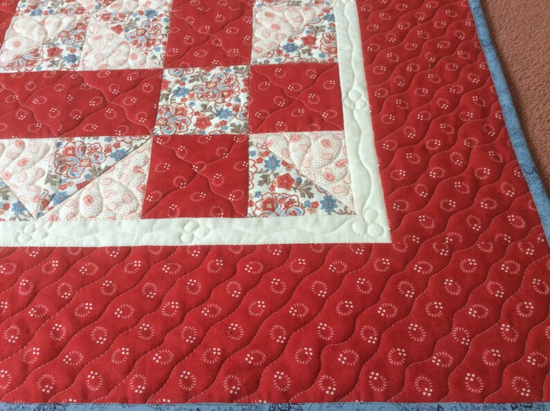 Lap Quilt with pockets.