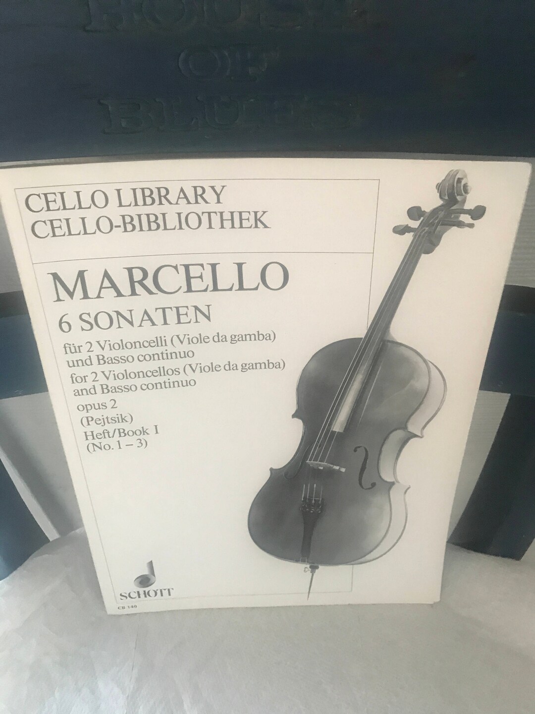 Cello Bibliothek Marcello 6 Sonaten With 3 Pullouts. - Etsy