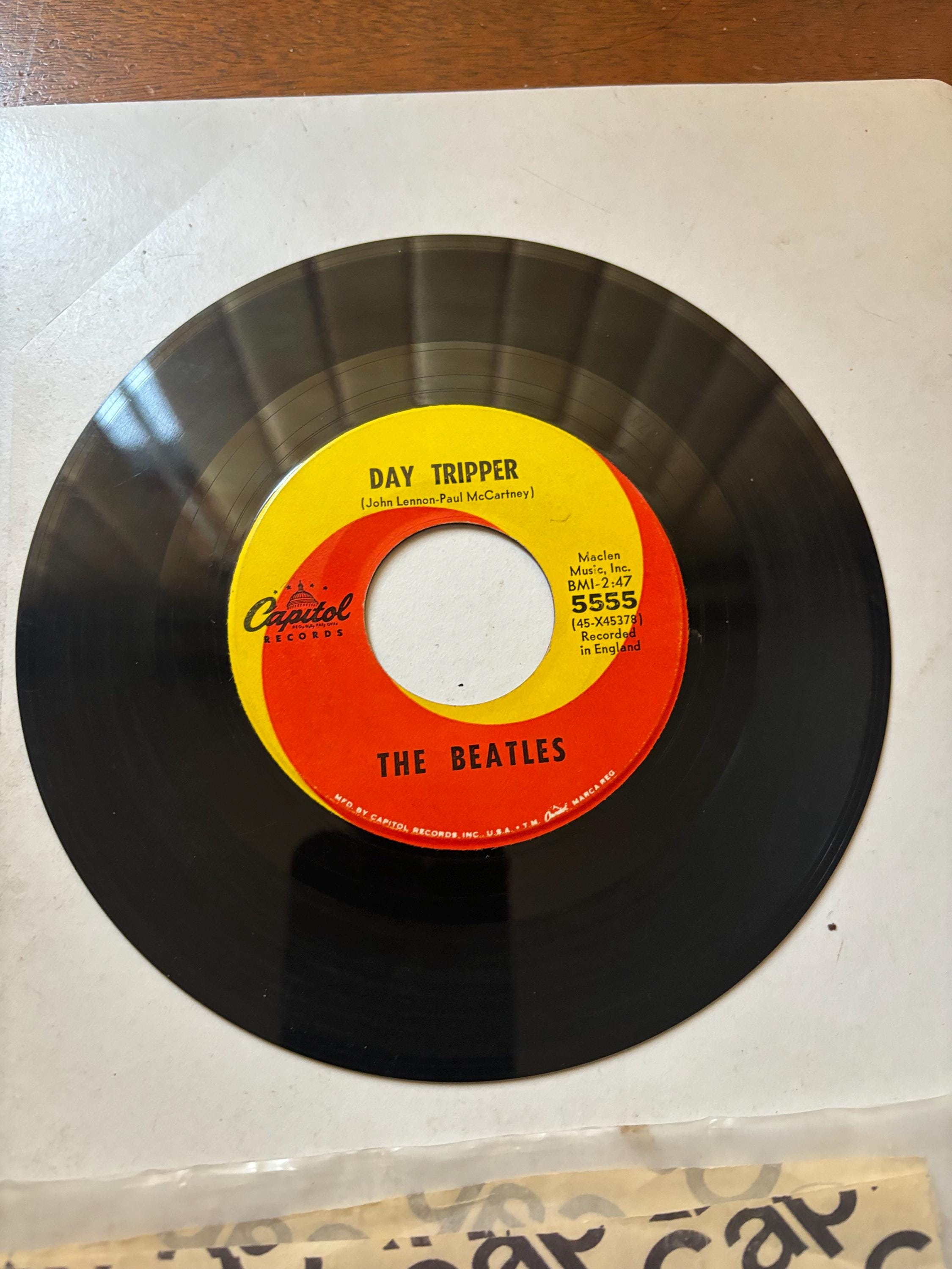 The Beatles Day Tripper/we Can Work It Out 45 - Etsy