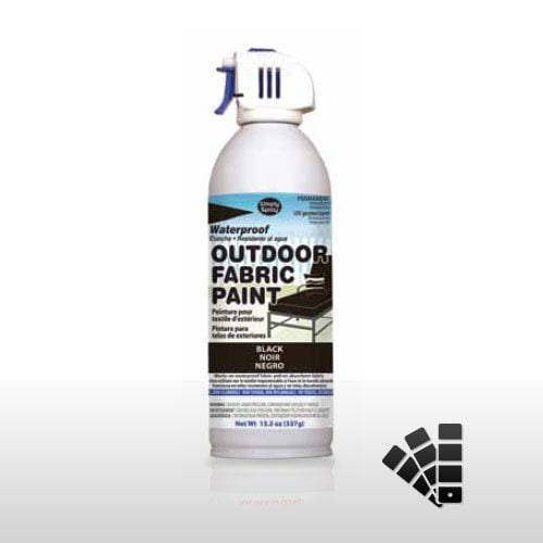 Waterproof Fabric Spray Paint for outdoor use