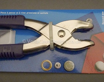 Prym Vario Pliers. Tool to set Eyelets and Washers , press Fasteners etc