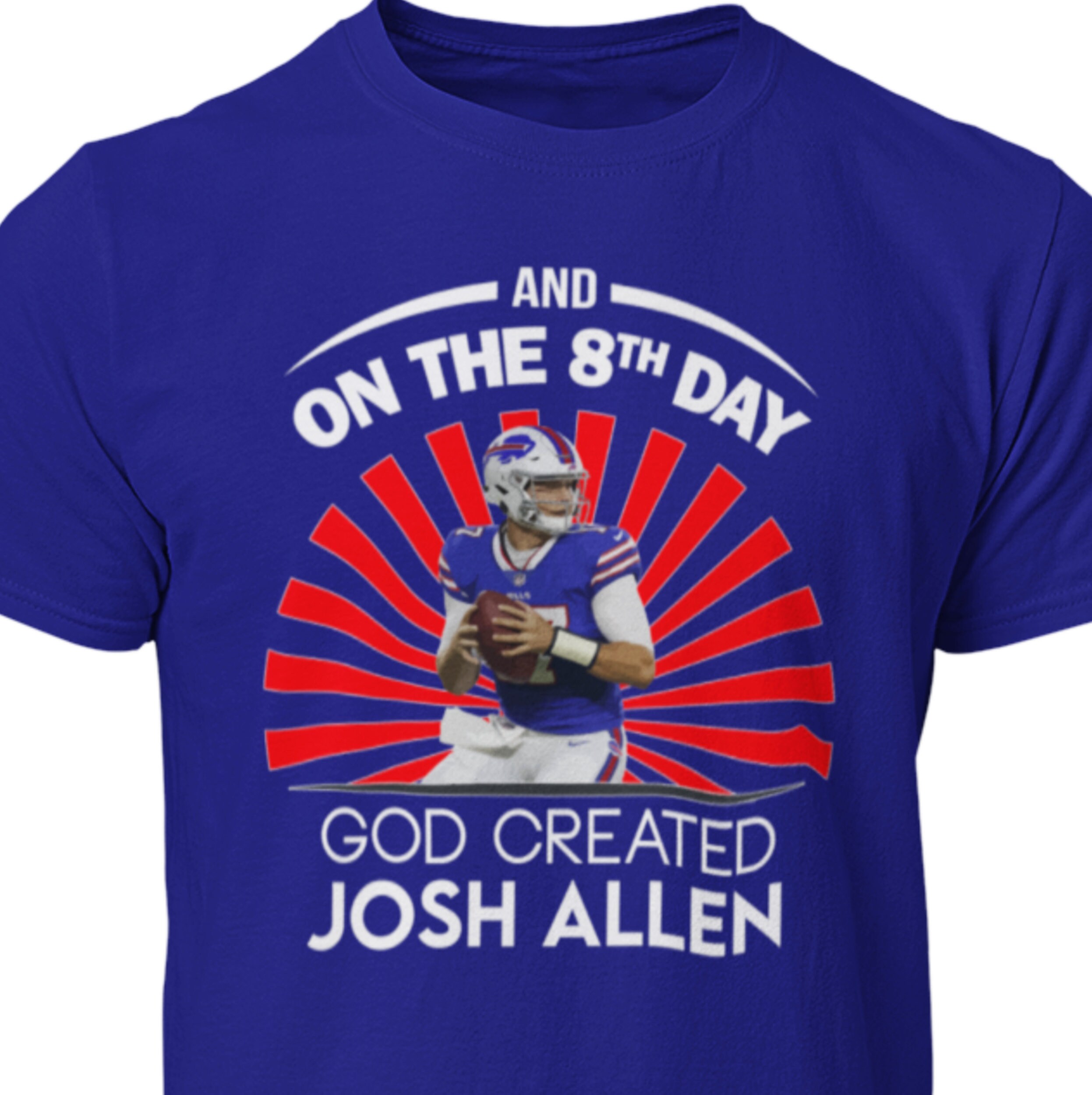 Funny JOSH ALLEN Football Tshirt Buffalo Bills Etsy