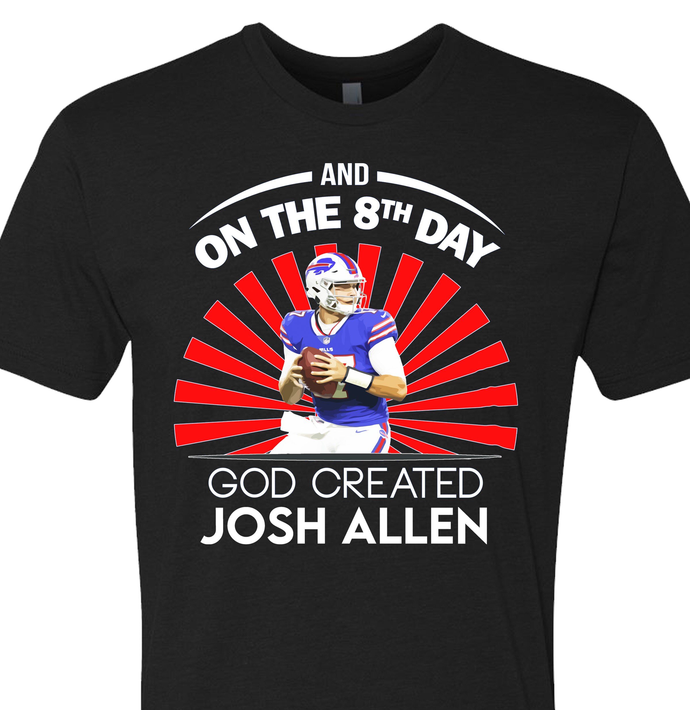 Funny Josh Allen Shirt Buffalo Bills Quarterback Gift for Etsy