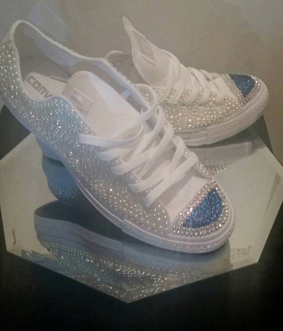 rhinestone chuck taylors