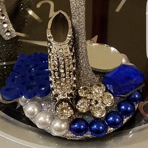 Diva Wine Glass Bling Glitter and Sparkle