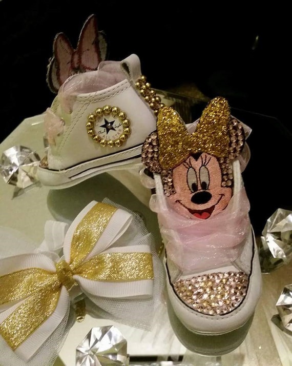 baby bling converse sneakers