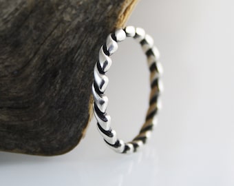 Silver wind, ring,  sterling silver