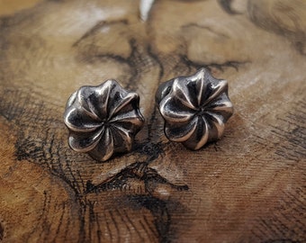 WIND ROSE - earrings, sterling silver