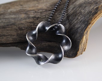 Infinity pendant, Sterling silver 925