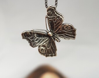 Lightness, Butterfly Pendant, Silver Pendant, Sterling