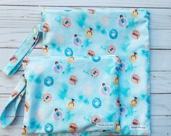 SALE! Changing mat storage bag, wet bag, travel bag