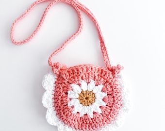 Bolso de crochet para niños pequeños, bolso de crochet, regalo para niños pequeños