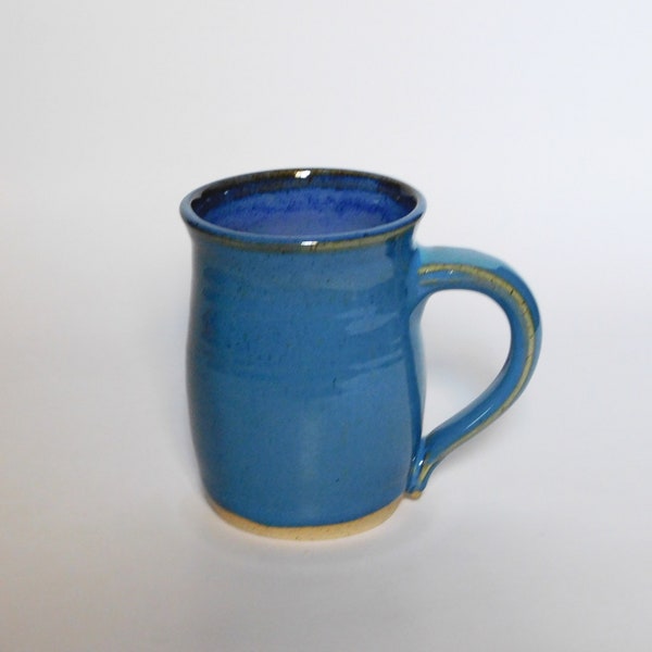 Blue Stoneware Mug