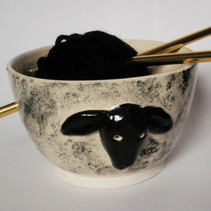 Lamb Yarn Bowl Sheep