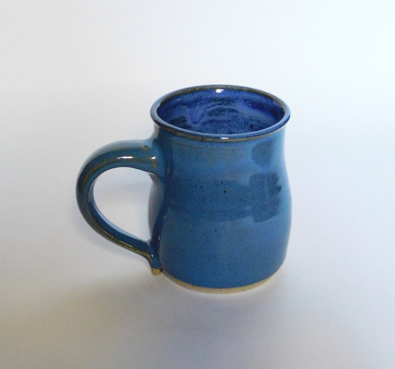 Blue Mug Red Maple Leaf image 7