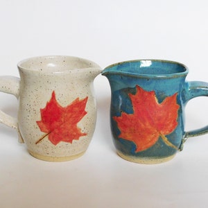 Maple Syrup Pitcher/Maple Leaf/ Cream Pitcher