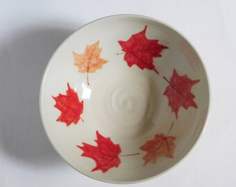 Maple Leaf Bowl