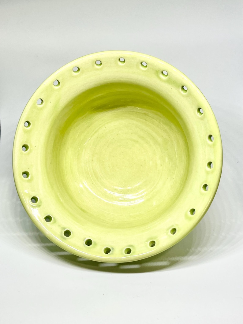 Organizador de pendientes y cuenco para joyas Yellow-green