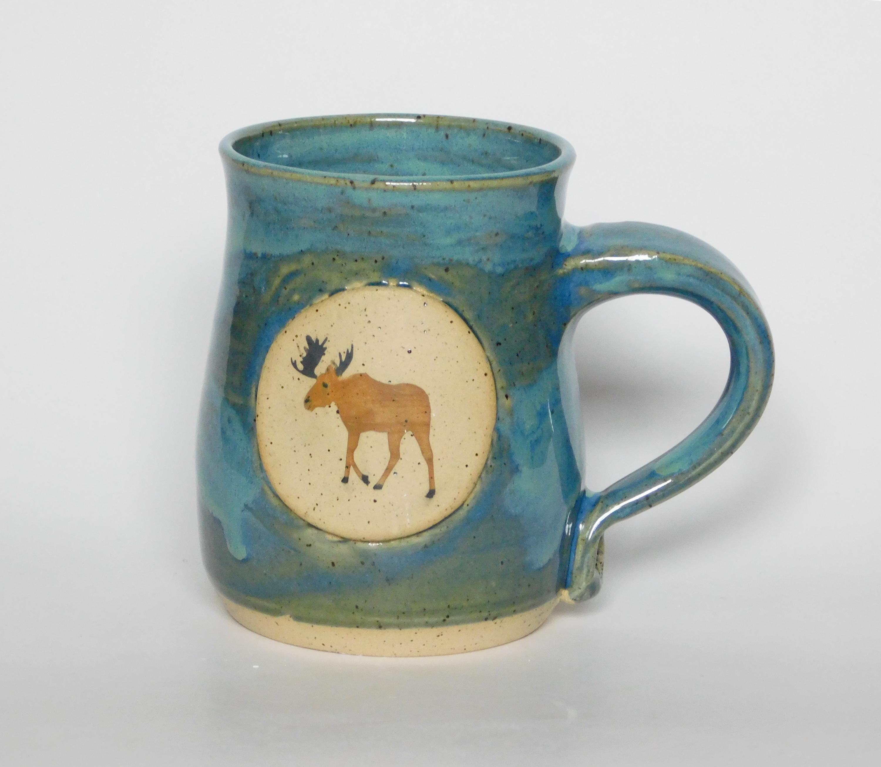 Moose Pottery Mug - Etsy Canada