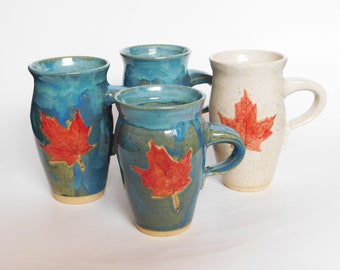 Travel Mug With Maple Leaf