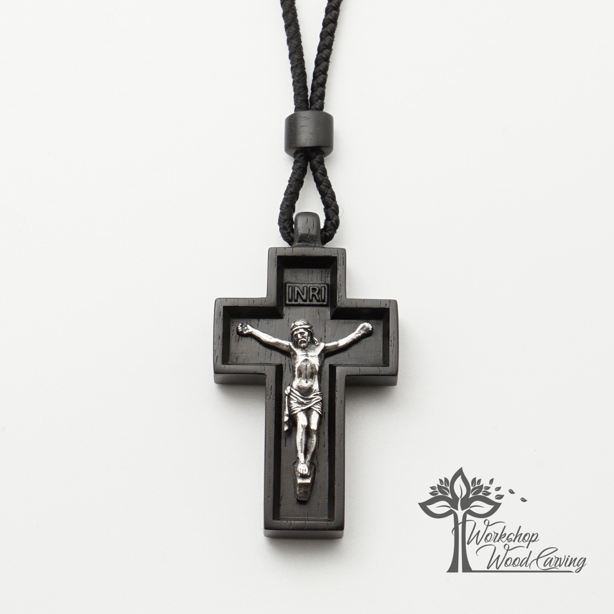 silver cross ebony