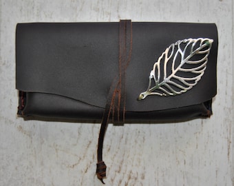 Crafted Leather Rolling Tobacco Pouch