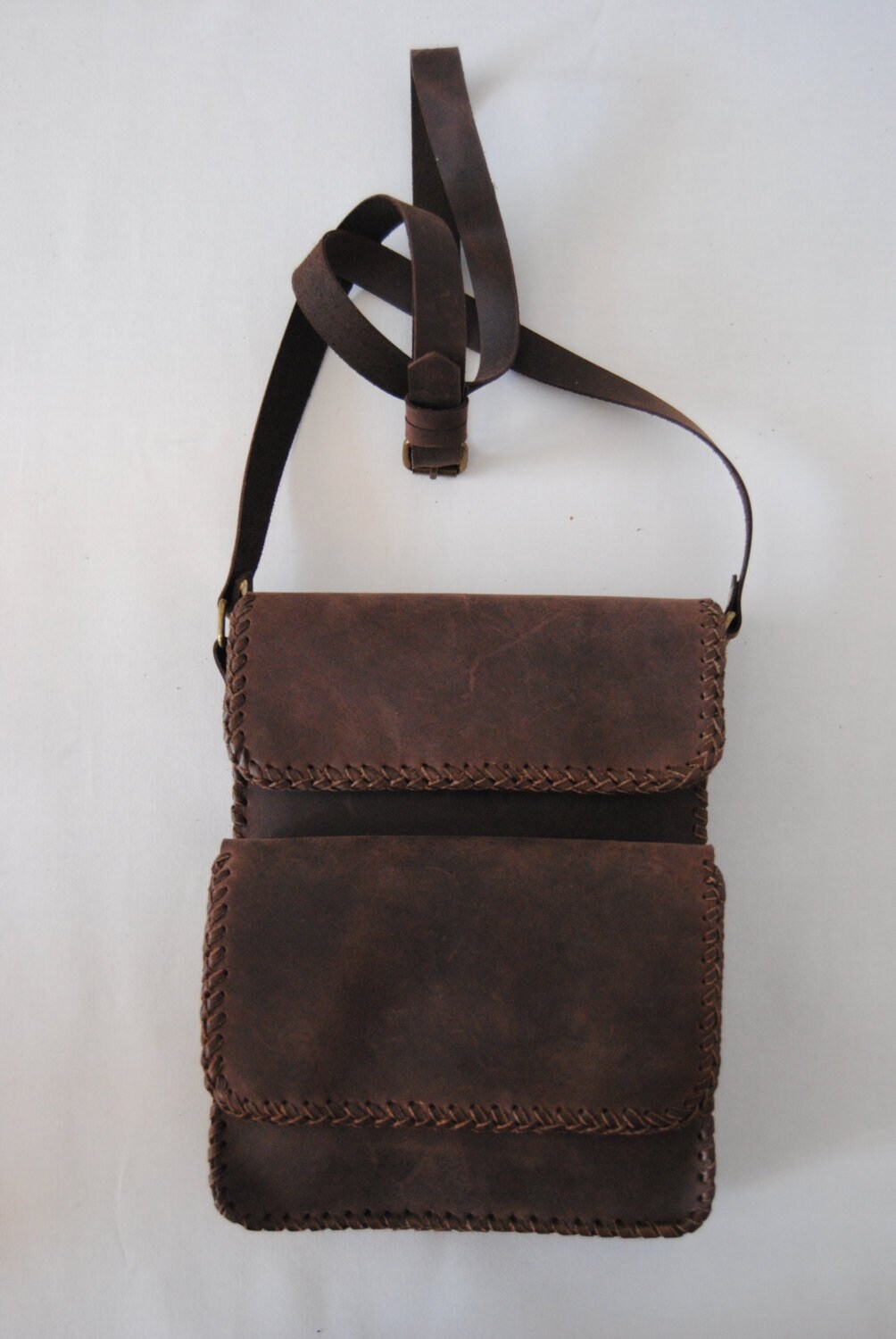 Handcrafted Leather Unisex Bag Etsy