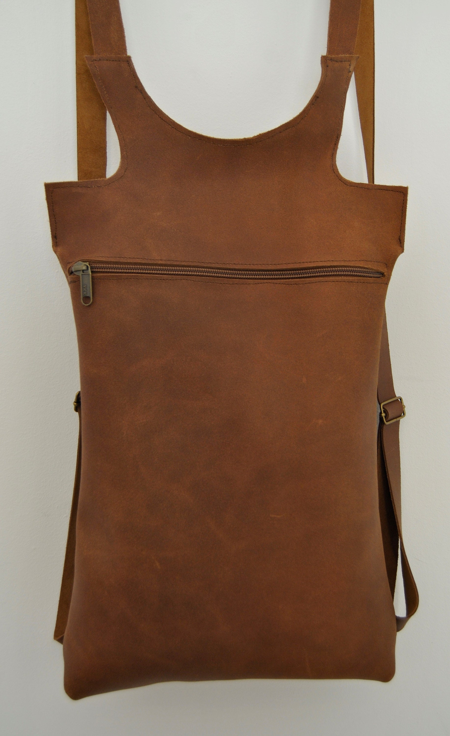 Backpack Leather Etsy