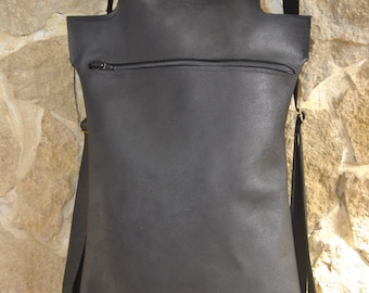 Leder Rucksack