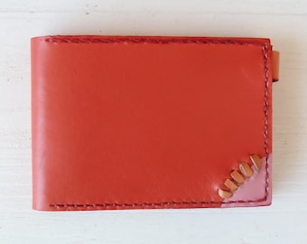 American Leather Wallet Purse artisanal