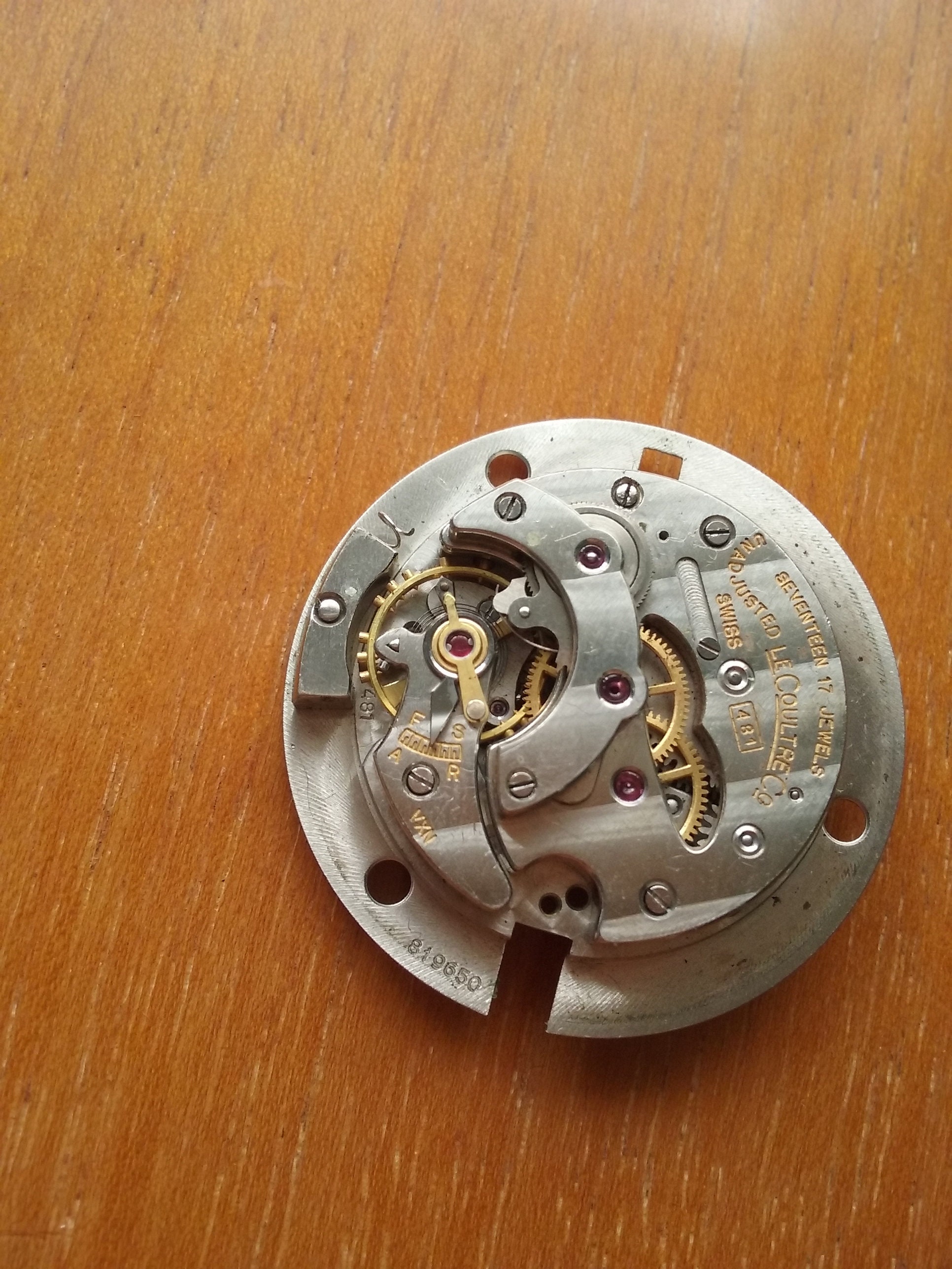 Jaeger Lecoultre Cal 481 Automatic Movement for Parts UK
