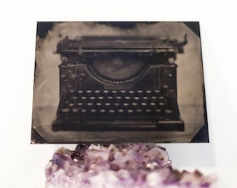 Typewriter, Original Tintype