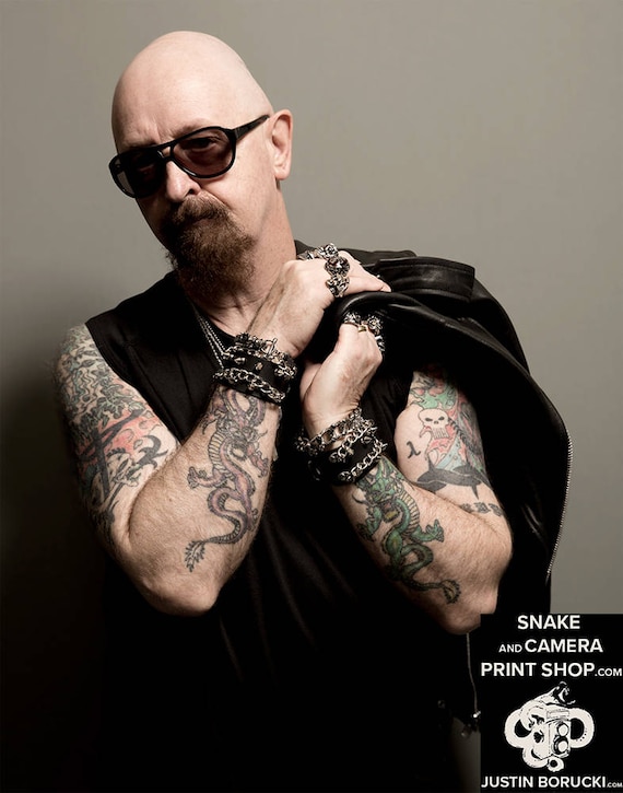 Judas Priest, Rob Halford, Brooklyn 2014 - Etsy