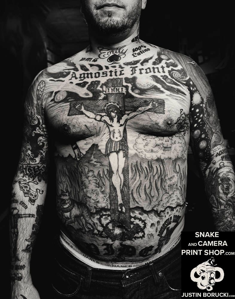 Roger Miret, Agnostic Front, NYC 2007 Etsy