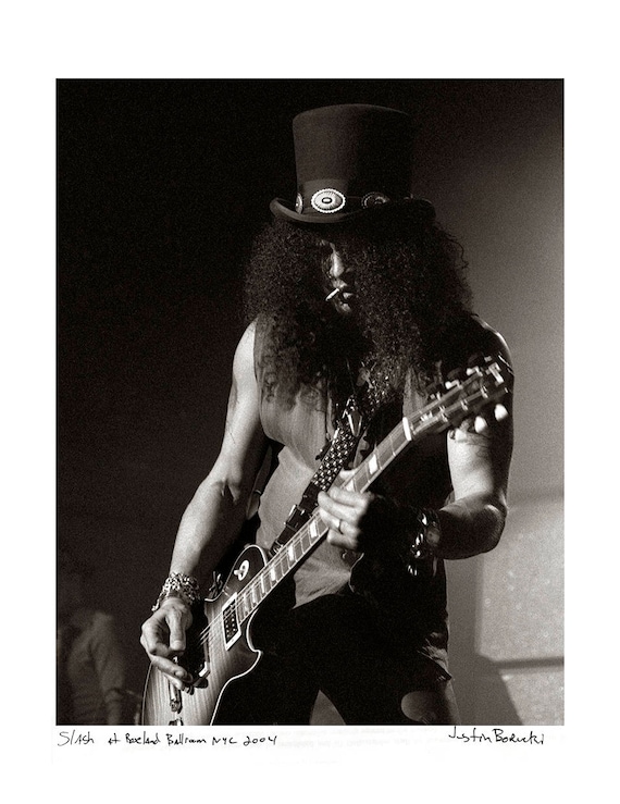 Slash, Guns N Roses, Velvet Revolver NYC 2004 - Etsy