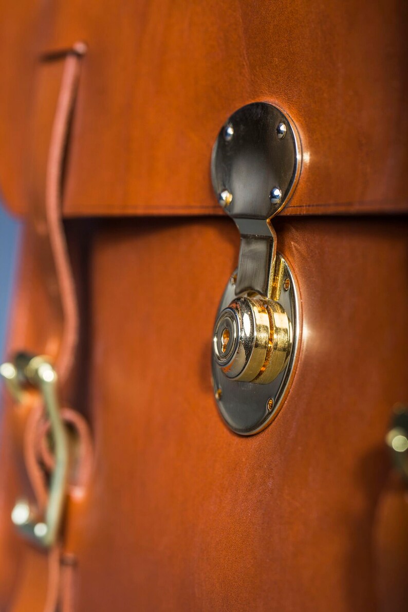 Men's Messenger Bag Handmade Full Grain Leather Men Etsy