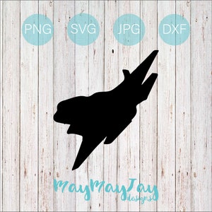 F-35B Lightning II - Bottom Up Silhouette - Svg Png dxf jpg Dateien