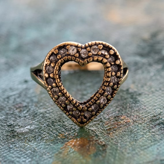 Anello swarovski con cuore new arrivals