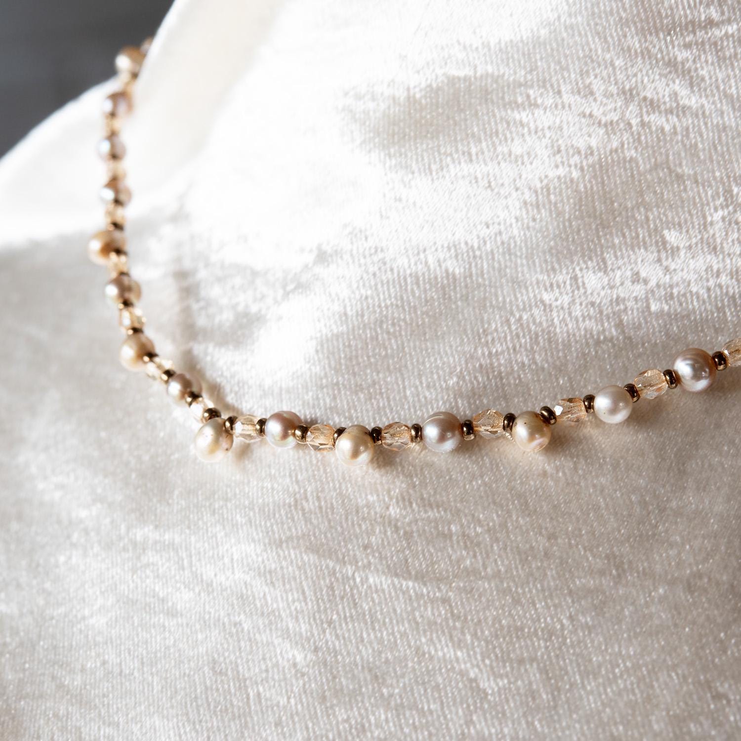 Collier Ras Du Cou Oscar De La Renta - épis De Blé Avec Cristaux Transparents Plaqué Or, Neuf Sans Emballage