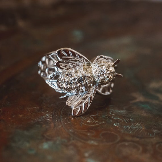 Bague abeille swarovski hotsell