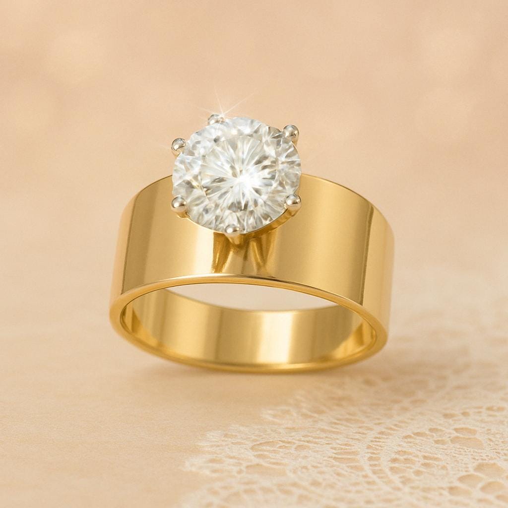 【期間限定お試し価格】 Zirconia Cubic Ct. 2 Ring Vintage Solitaire Style Engagement アクセサリー