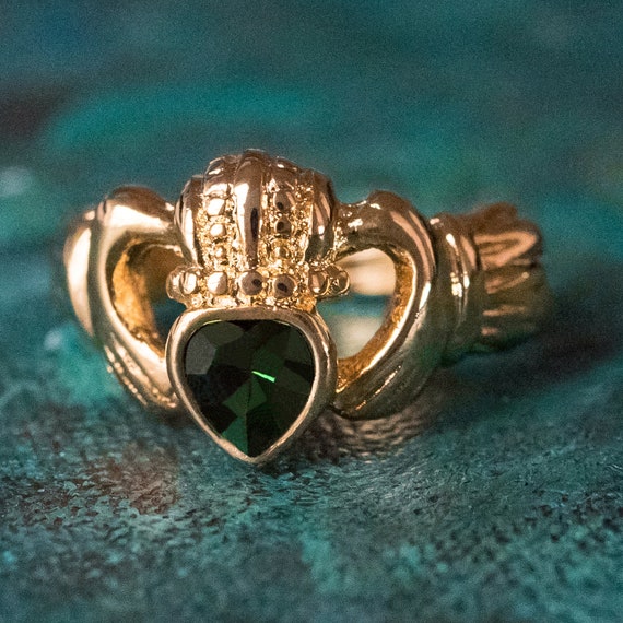Swarovski claddagh ring sale