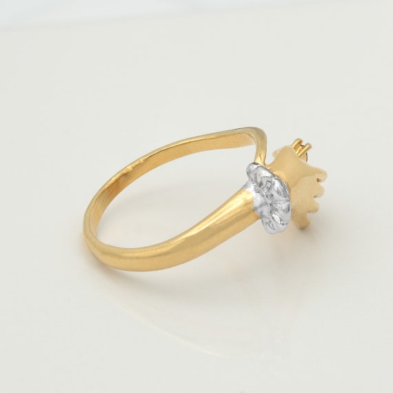 Vintage Ruby Ring: 18k Gold Electroplated, Austri… - image 10