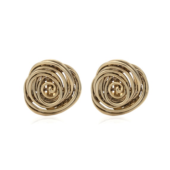 Vintage Earrings Oscar de la Renta Clip Earrings … - image 7