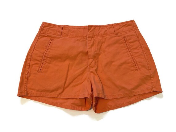 Orange polo shorts outlet