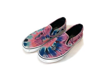 rose slip on vans