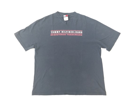 navy blue tommy hilfiger t shirt