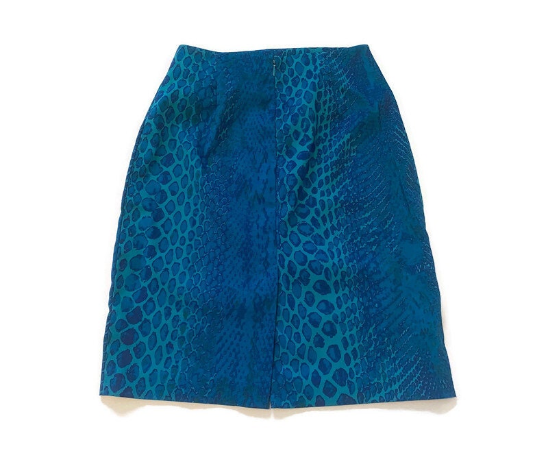 Snake Skin Skirt Etsy